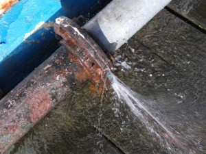 Crawlspace Flooding from Pipe Burst