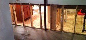 Wall Restoration Due To Mold Growth